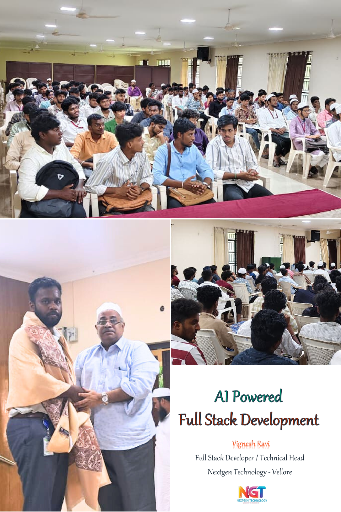 NextGen Technology college event at C.Abdul Hackeem College