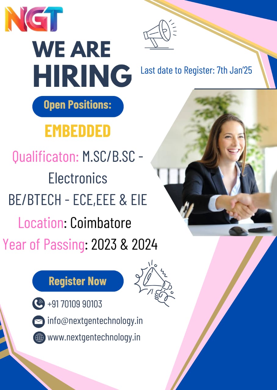 NextGen Technology - Web Developer Job Opening