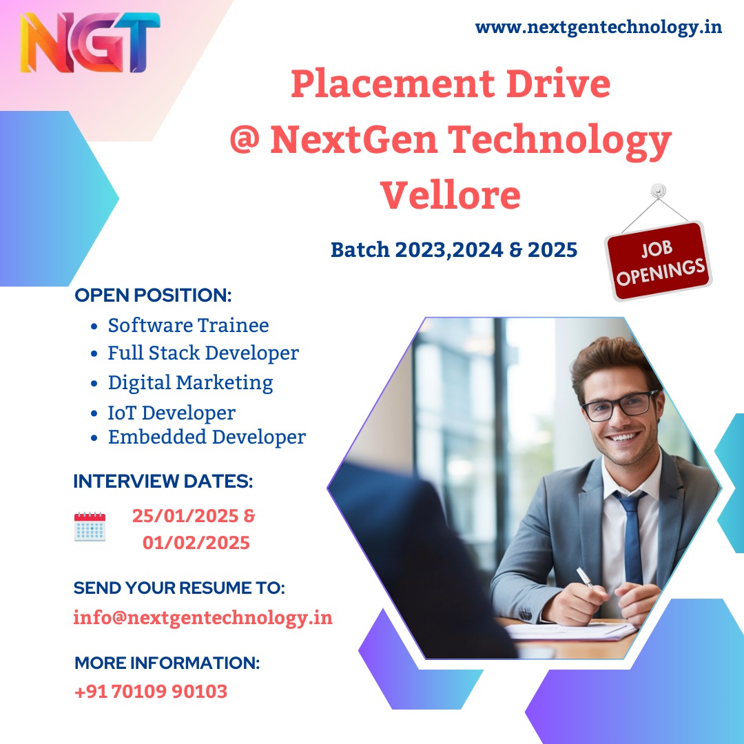 NextGen Technology - Placement Coordinator Role